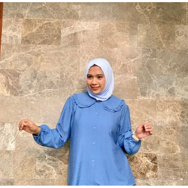 Qailula series Blouse-Atasan Wanita-Kemeja Fashionable