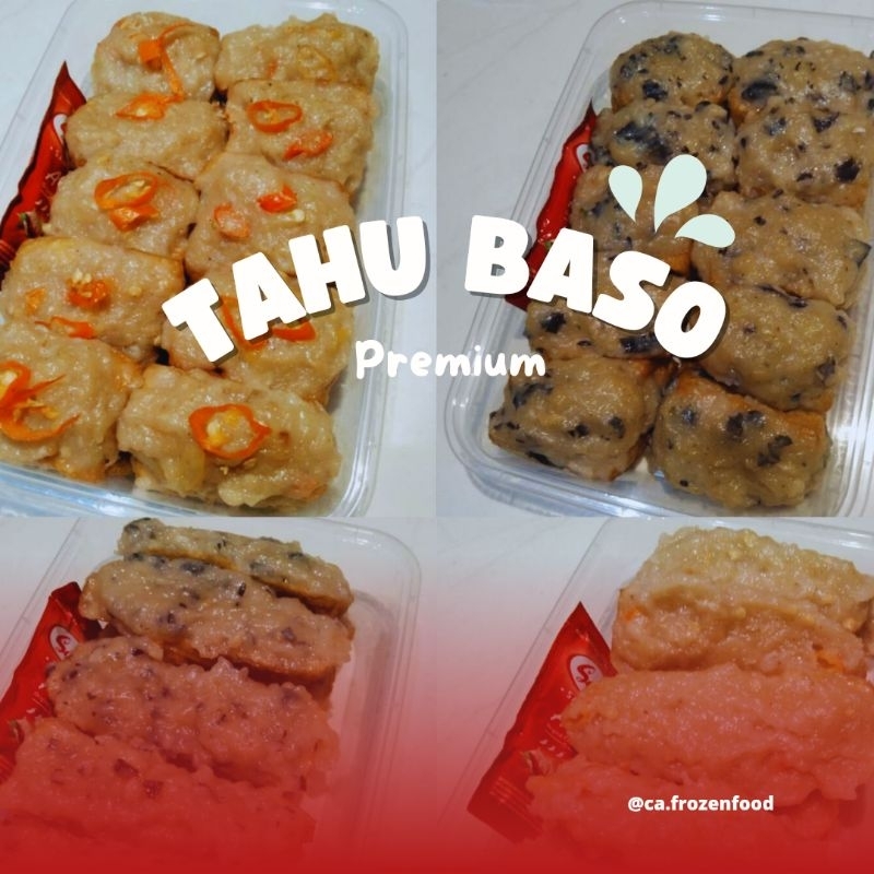 

TAHU BASO PREMIUM HOMEMADE / TAHU BAKSO AYAM / TAHU BASO KHAS JAWA TIMUR FROZEN