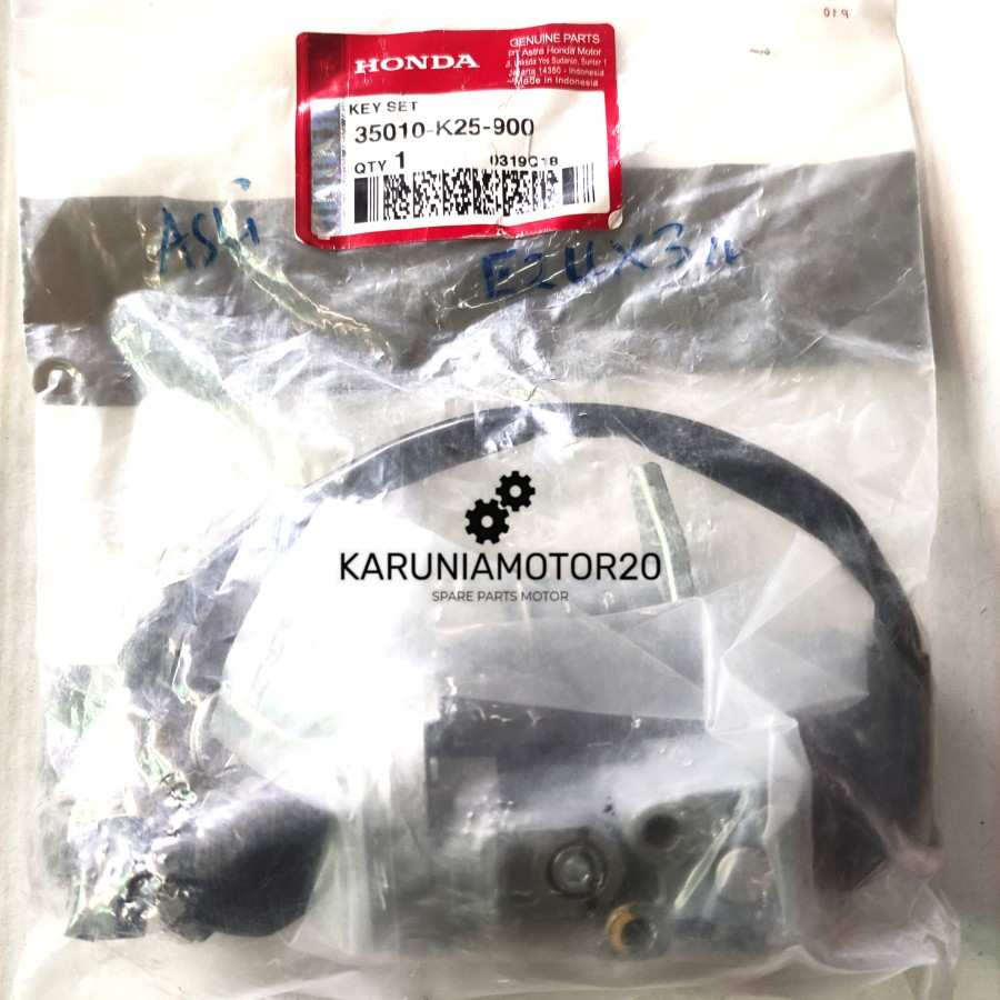 Key Set Kunci Kontak Beat Fi 2012-2014 Original AHM 35010-K25-900