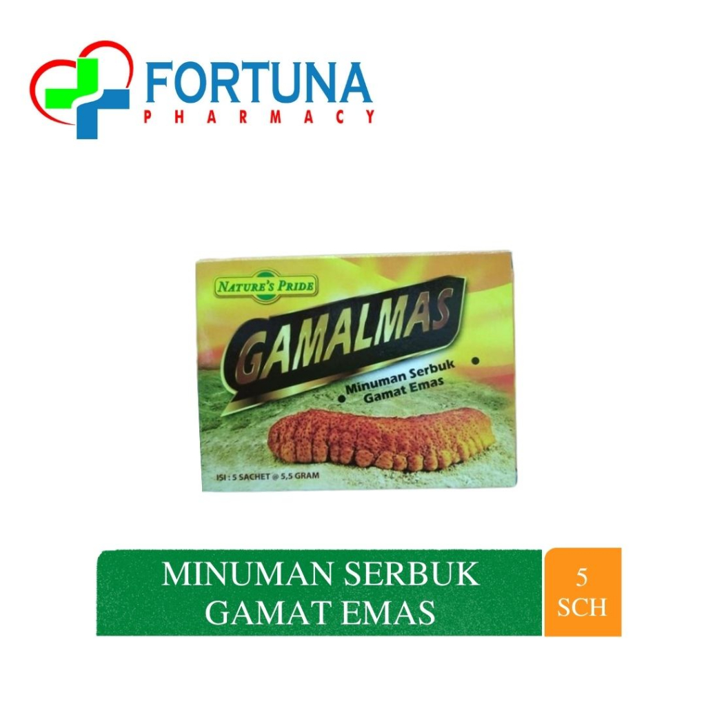 

Nature's Pride Gamalmas Minuman Serbuk Gamat Emas 5000mg 5 Sachet