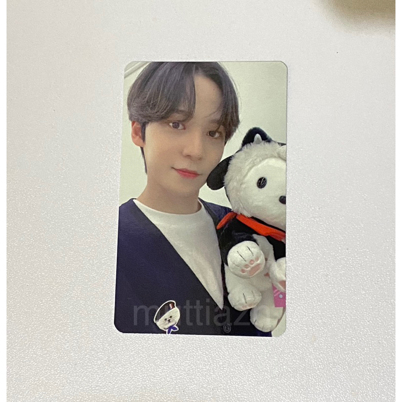 (Booked) Photocard pc yunho ateez music art 2.0 muart pochacco boneka