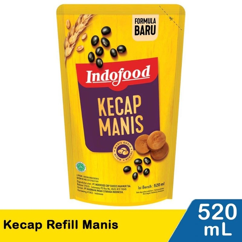 

(BISA COD)KECAP INDOFOOD 520ML
