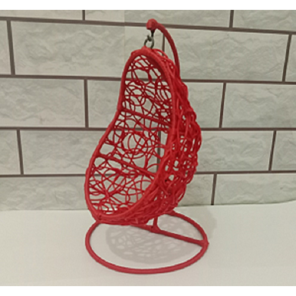 Ayunan mini vas bunga mini pot mini gantung Ayunan gantung ayunan rotan ayunan minimalis ayunan Mini