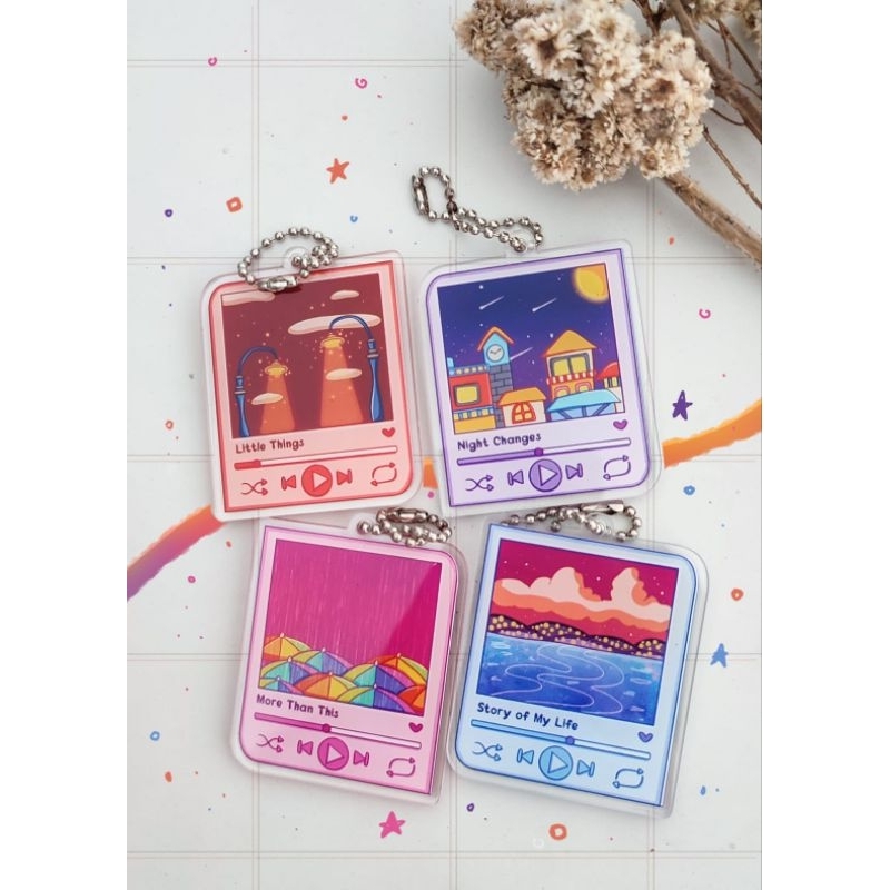 Ganci | Gantungan Kunci | Ganci lucu | One Direction | KeyChain