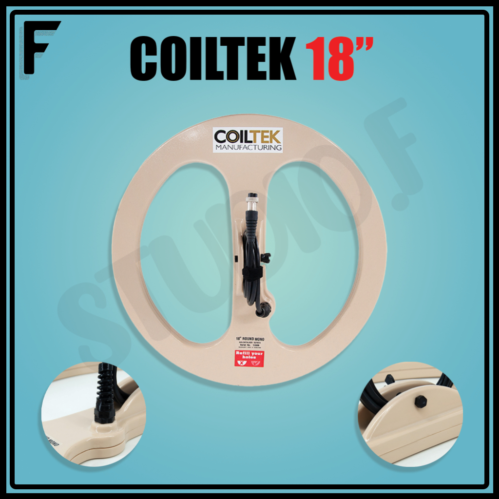 COILTEK 18" KOIL 18 INCH Detektor logam Untuk GDX8000 GFX7000 GPX5000 Detector