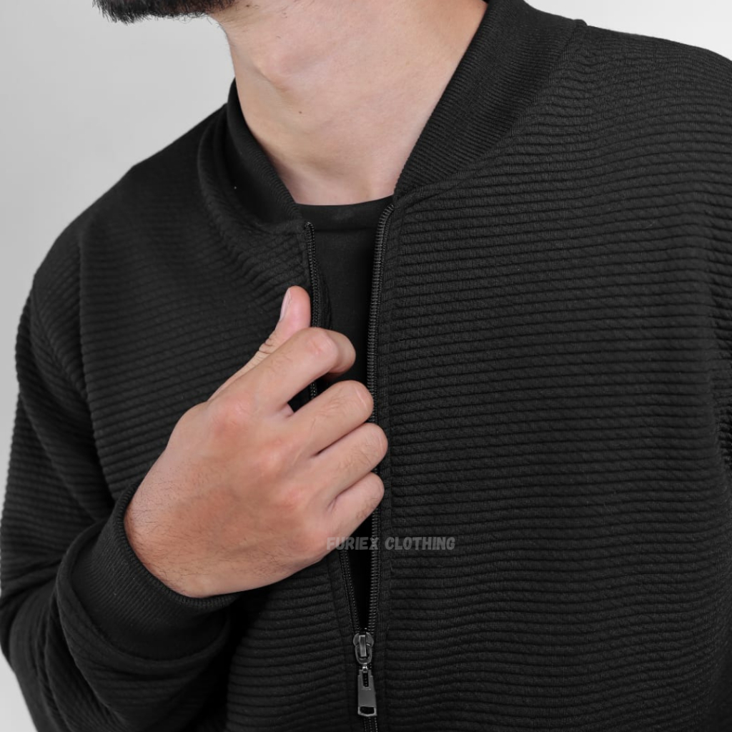 FURIEX-Jaket Bomber Ottoman Jaket Pria Jaket Bomber Pria