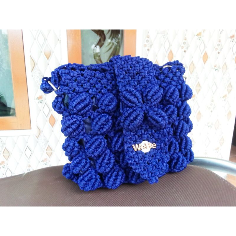 tas tali kur tas tali kur motif kerang tas mewah tas murah