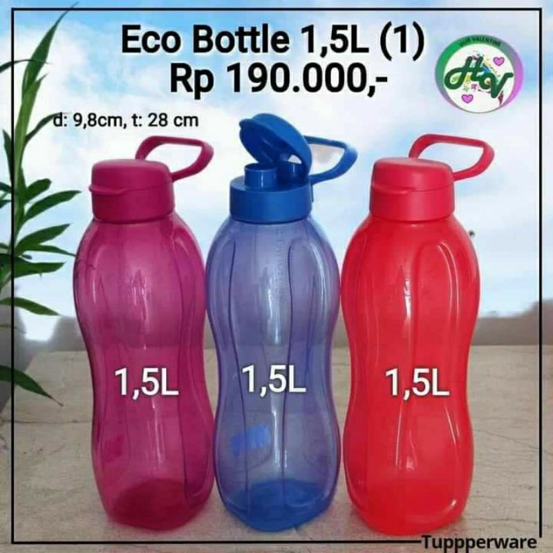 Eco 1,5L botol tupperware