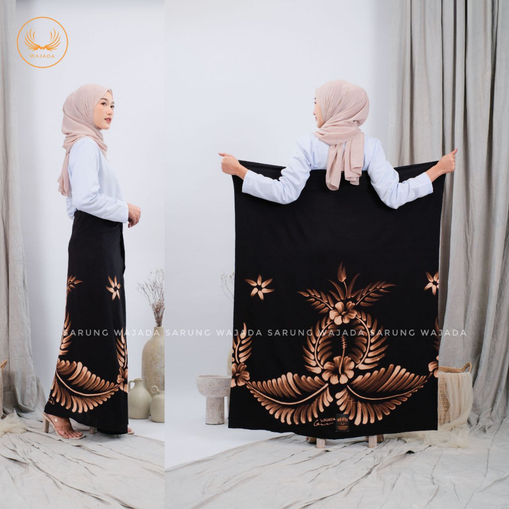 [[BIG SIZE]] Sarung lukis wanita goyor  gloyor /sarung santri putri exclusive wajada