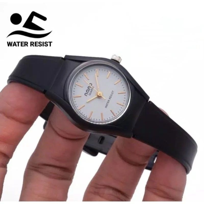 JAM TANGAN WANITA ORIGINAL NANO,MODEL QNQ WATERPROOF