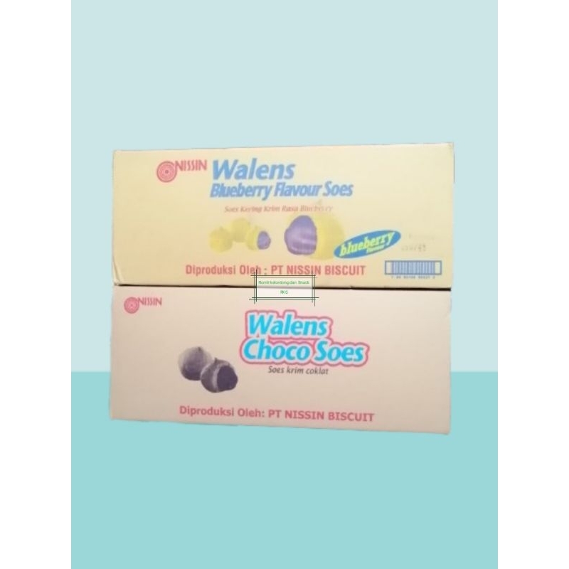 

NISSIN WALENS SOES 120S / NISIN WALLENS KUE SUS 1Dus 12Renceng 10Sachet