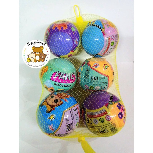 

Permen Cemilan Snack Bola Mainan Anak Murah Princess LOL Hadiah Misteri (isi 6 pcs)