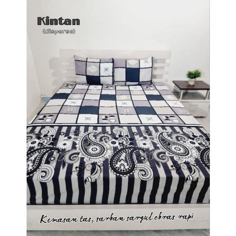 (NEW) Bisa COD Sprei Set Monalisa 90 100 120 140 160 180 200 Extra Super Single Queen King 90x200 10