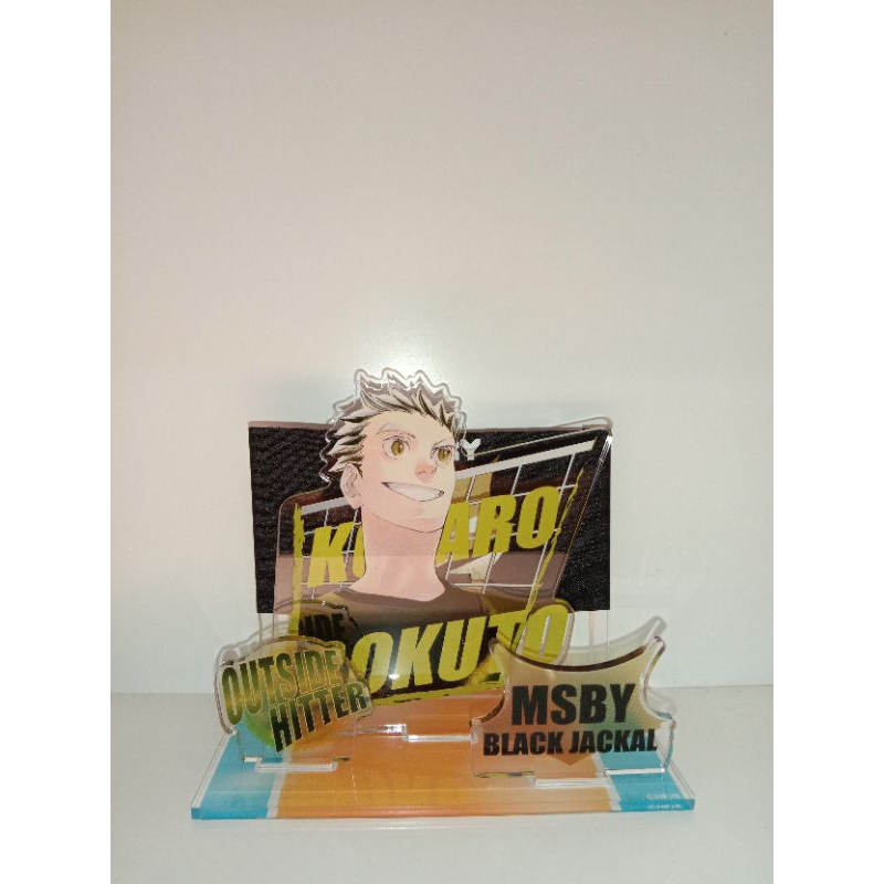 OFFICIAL MERCH HAIKYUU SPECIAL EXHIBITION BOKUTO ACRYLIC STANDEE
