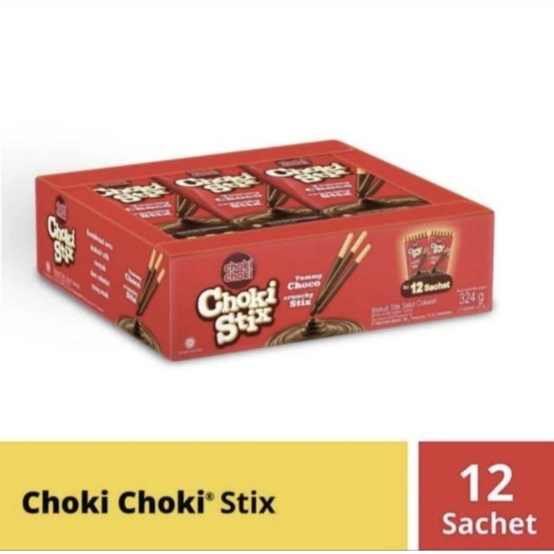 

Choki Choki Stick Kemasan Box isi 12pack