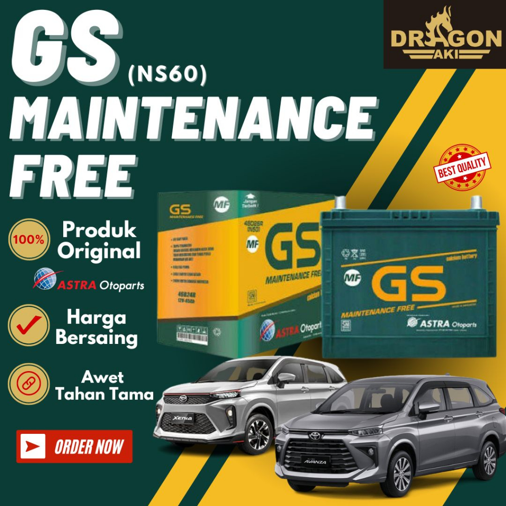 Aki mobil Gs mf ns60