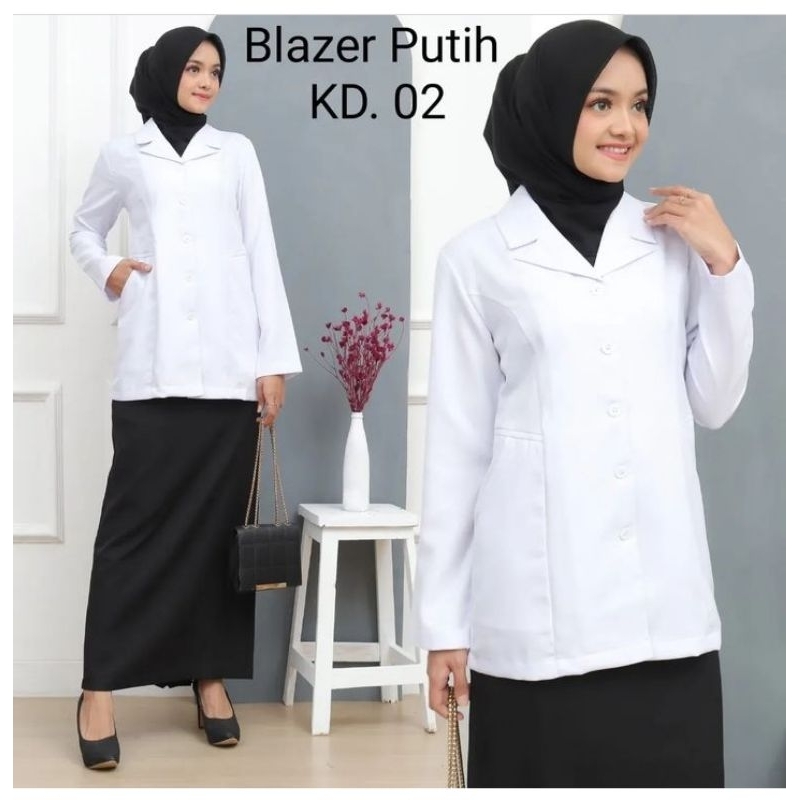 Baju ASN wanita saku bawah