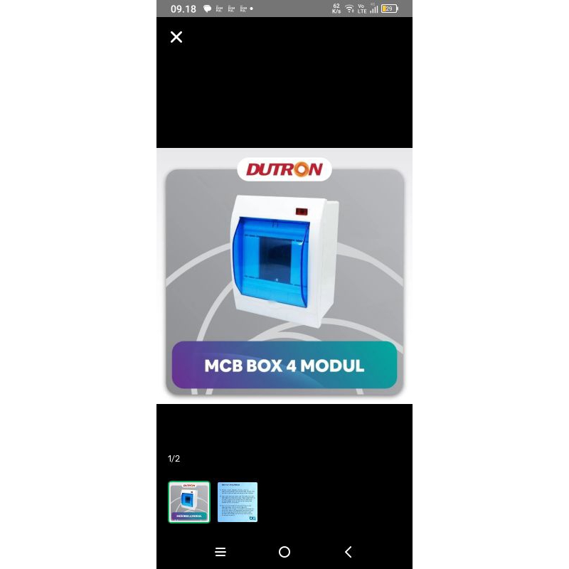 Dutron MCB Box 4 Modul