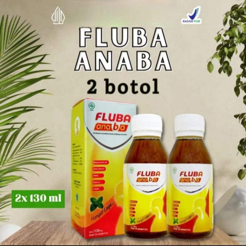 FLUBA ANABA ANAK 2BOX PAKET HEMAT