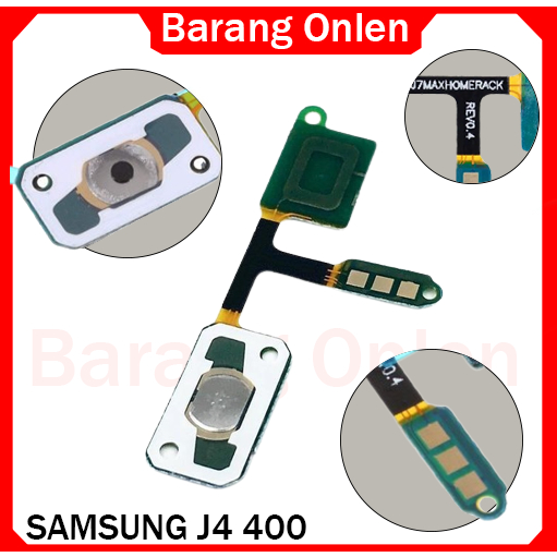 Samsung J4 J400/J4+/J6+ Flexible Home Screen Button, Tombol Home Button