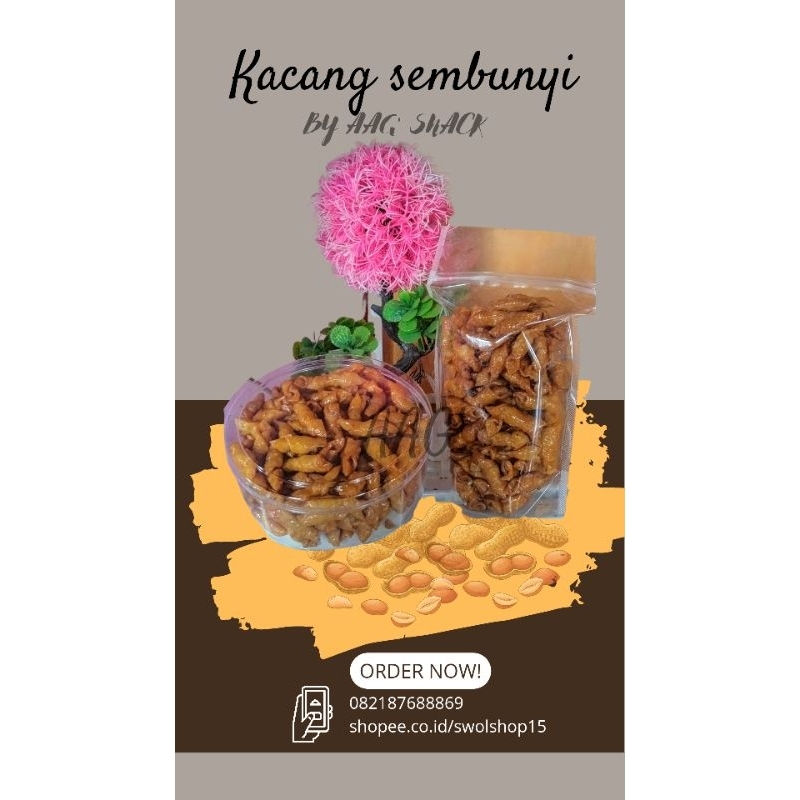 

Kacang sembunyi/ kacang umpet dijamin Renyah