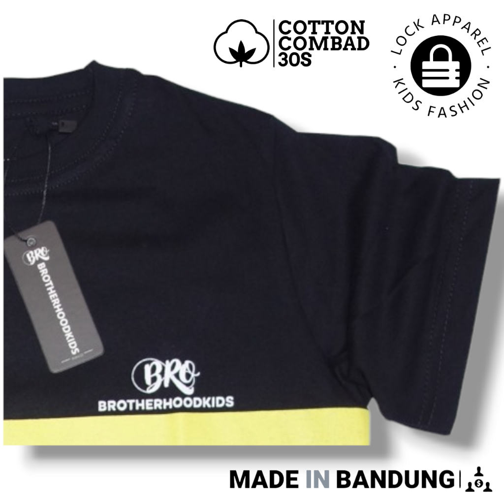 Baju Kaos Anak Usia 1-12 Tahun Bahan Cotton 30s Soft