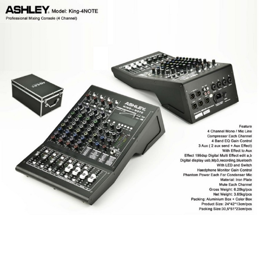 Mixer Audio Ashley King 4 Note / King4Note Original