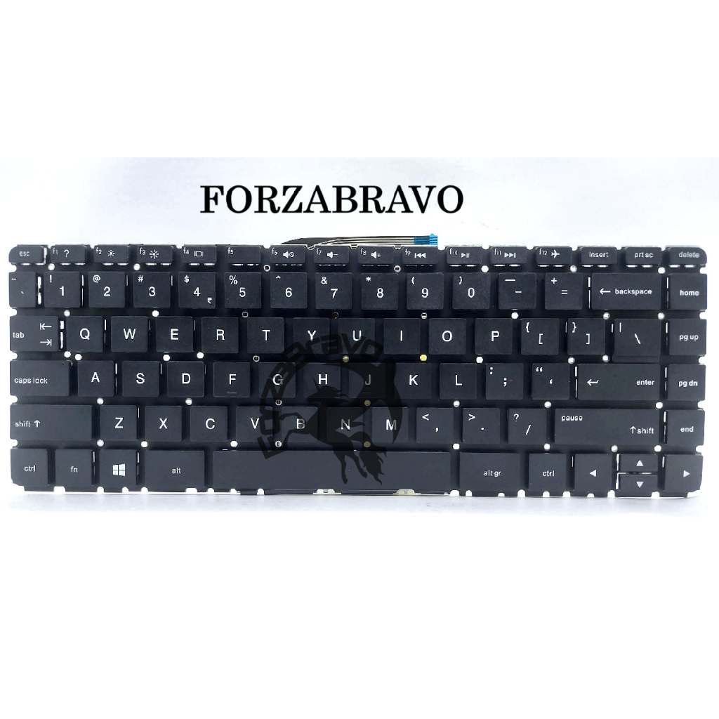 Keyboard Laptop Notebook Hp 14-am 14 am503tu Series Black