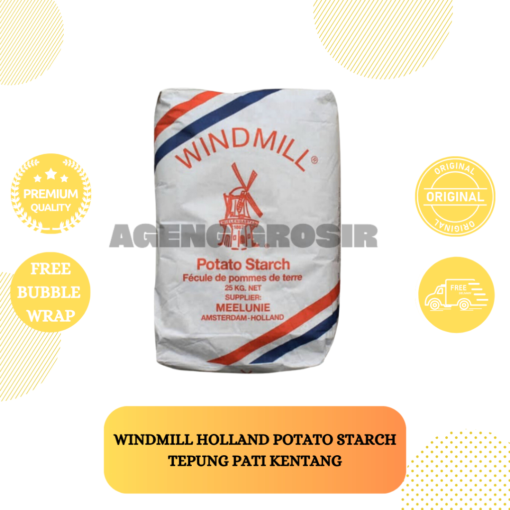 

WINDMILL Holland Potato Starch Tepung Pati Kentang 500g