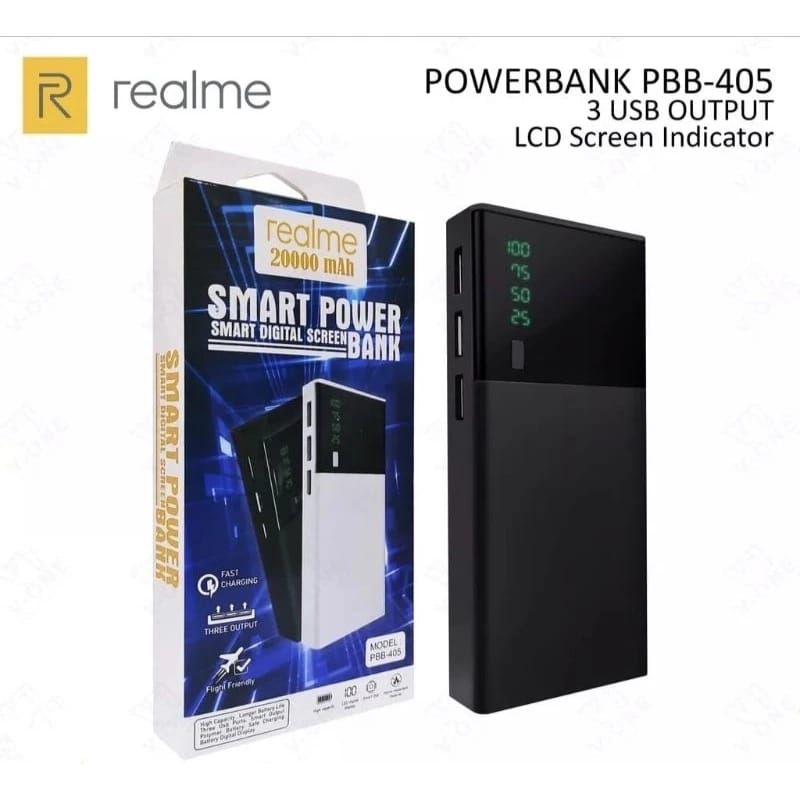 POWERBANK PBB 405 REALME 20000MAH