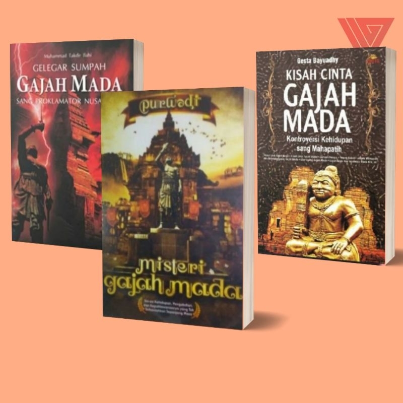 Iyig - Paket Buku Gajah Mada - Gelegar Sumpah Gajah Mada - Misteri Gajah Mada - Kisah Cinta Gajah Ma
