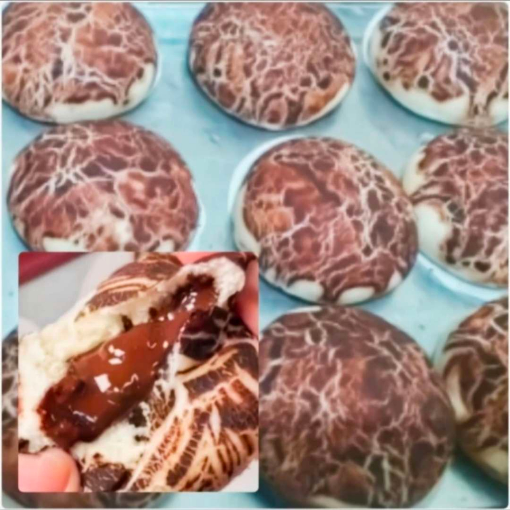 

Pao Coklat Motif Jamur | Isi 10 pcs