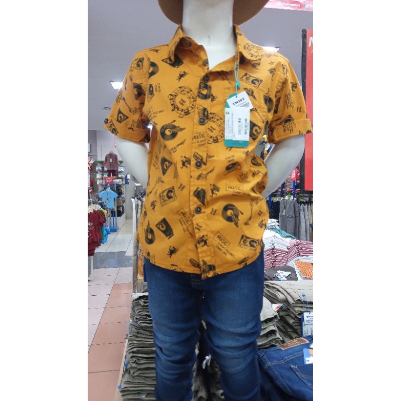 TWIST KIDS kemeja anak motif