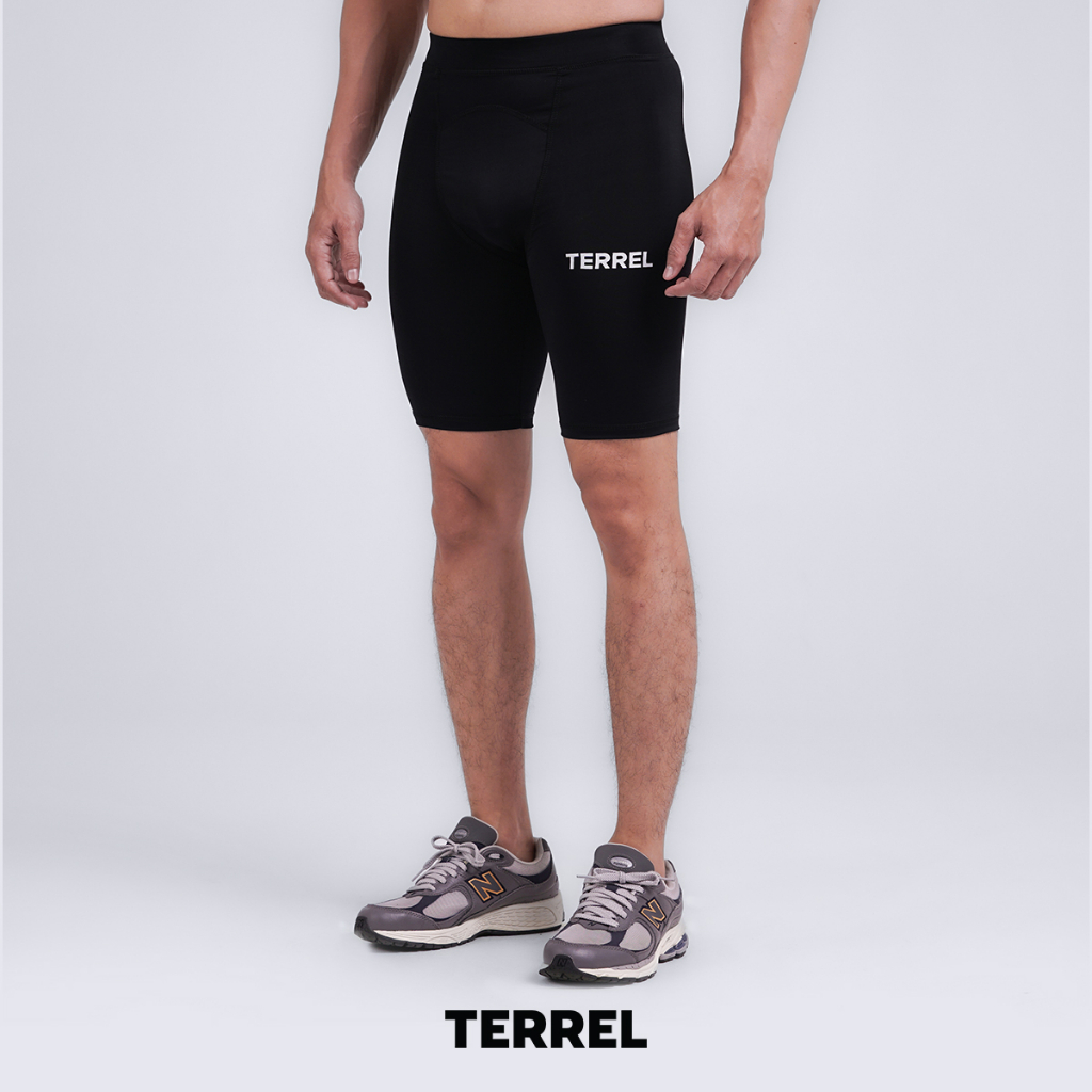 Terrel sportswear Performance Base Layer Short Pants celana pendek olahraga stretch pria lari runnin
