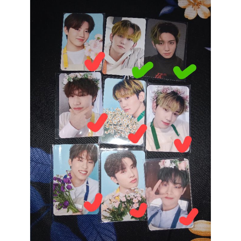 (CEK DEKRIPSI) WTS PHOTOCARD PC TREASURE TREJO BLOOMING BENEFIT/BENE KTOWN4U (JUNKYU, MASHIO/CIO, JI