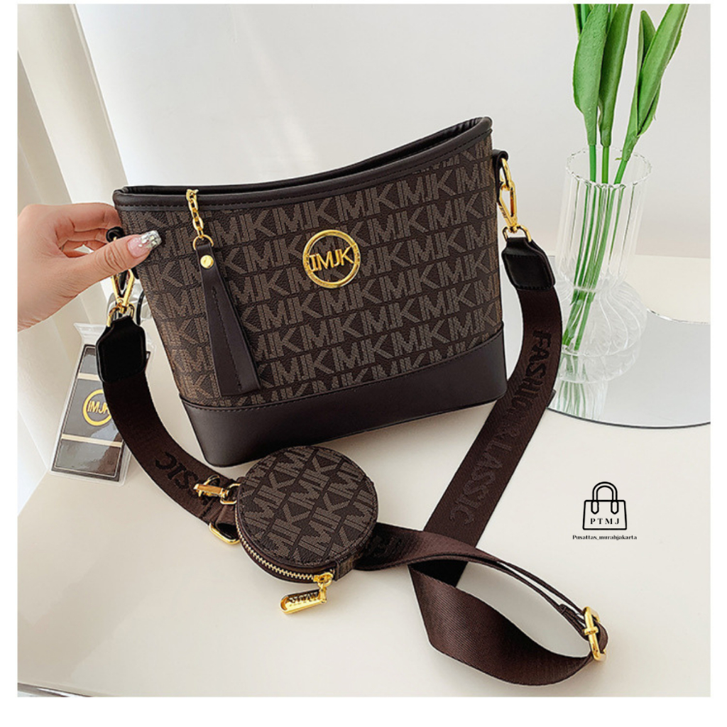 Slingbag Wanita Remaja Multifungsi Dewasa Cantik Lebaran Kulit Ready Stock Terlaris Cewe Elegan Tas 