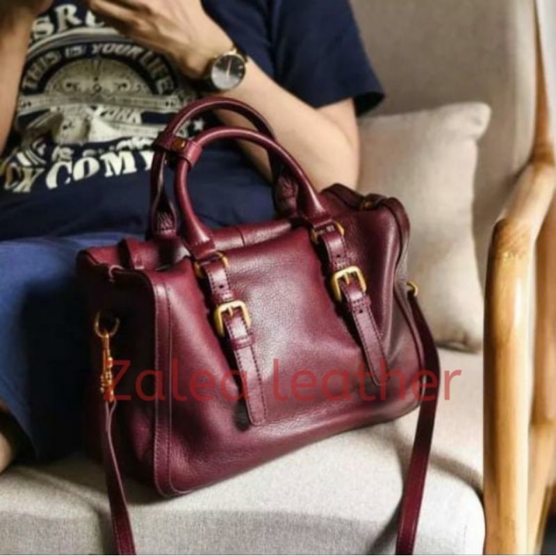 Tas Wanita Kulit Premium Tas Kulit Asli/Tas Kulit Garut ZL038
