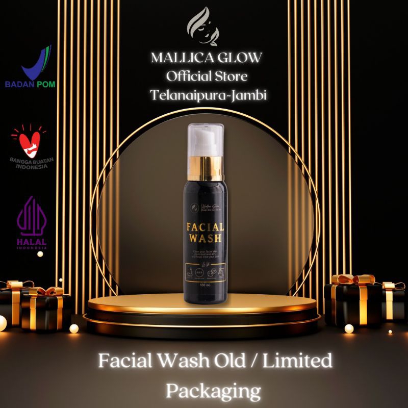 MALLICA GLOW Facial Wash (new packaging)