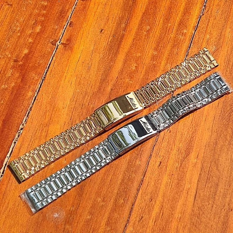 TALI JAM MIDO COMMANDER RANTAI 18MM STRAP STAINLESS STEEL 18 MM