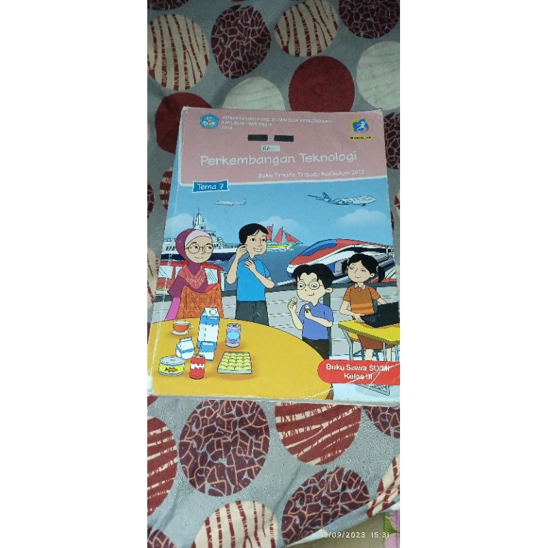 Buku tema pelajaran kelas 3 SD