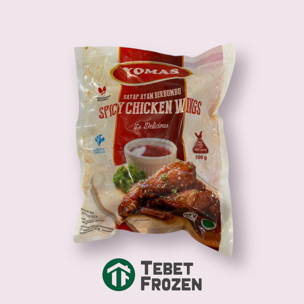 

YOMAS SPICY WING 500GRAM - TEBET FROZEN