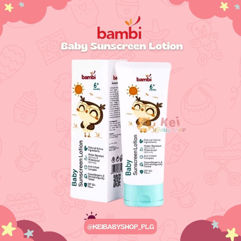 Bambi Sunscreen Lotion / Sunblock Anak / Sunscreen Bayi Anak