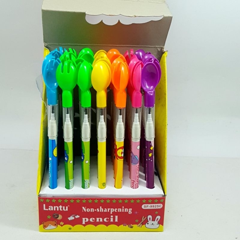 

Pensil Bensia 2,0mm Bentuk Sendok/Garpu SF-9925C