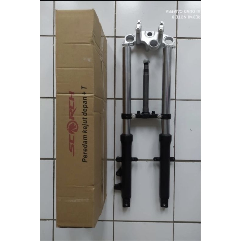 SHOCKBREAKER DEPAN ASSY SEGITIGA ATAS BAWAH T YAMAHA Byson Bison SOKBREKER SHOKBREKER SHOCK SOK BREA