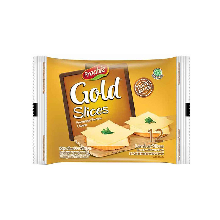 

Prochiz Keju Slice Gold 12s