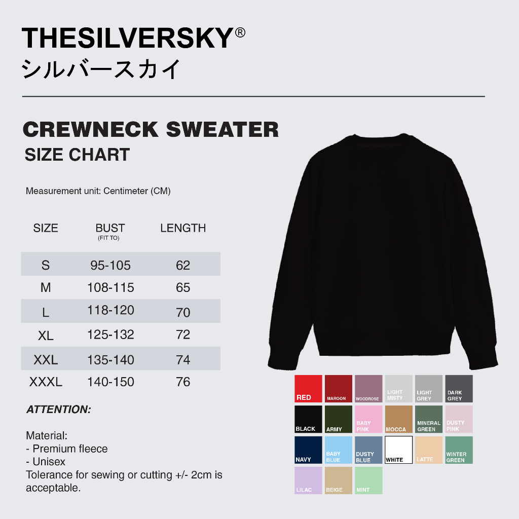 Thesilversky Neon Astro Navy Crewneck Sweater Premium