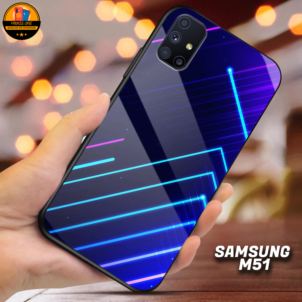 Case SAMSUNG M51 - Casing SAMSUNG M51 Terbaru 2023 MIRACLE CASE [ MOTIF 06 ] Silikon -  Case Hp SAMS
