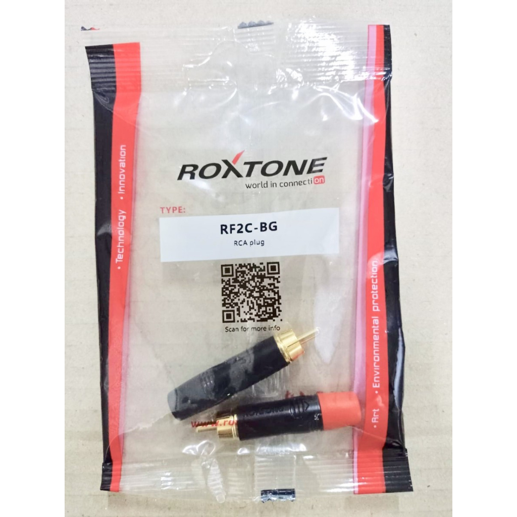 JACK KONECTOR RCA ROXTONE RF2C-BG ORIGINAL