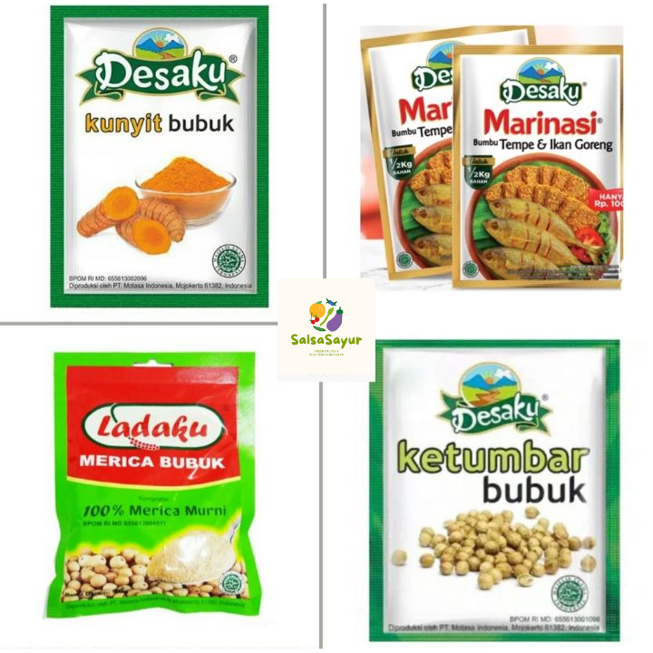 

Desaku Kunyit bubuk / Ketumbar Bubuk / Marinasi / Ladajku