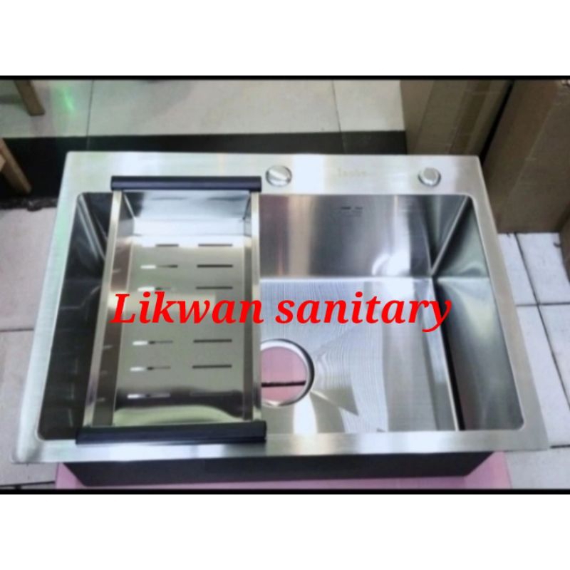 Kitchen sink inobe 6045 stainless sus 304 / sink inobe 6045 stainless,